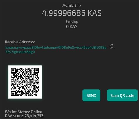 Kaspa Wallet | Features, types, how to send & receive funds with this ...