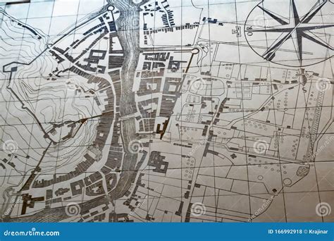 Map of Ljubljana City Centre in Slovenia Editorial Stock Photo - Image ...