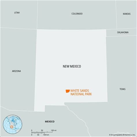 White Sands National Park | New Mexico, Map, & Facts | Britannica