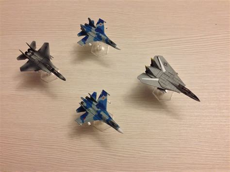 A Tale of Miniatures and Dice: Modern Aircraft 1/200 scale models