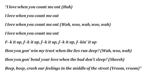 "Count Me Out" by Kendrick Lamar - Song Meanings and Facts