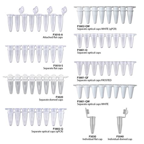 Pure•Amp™ PCR Tubes, Strips & Caps – MTC Bio