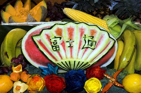 Japanese Fruit Carving ~ photo - RH Photography photos at pbase.com