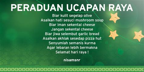 Pantun Kad Ucapan Hari Raya Contoh Ucapan Selamat Hari Raya Idul | Images and Photos finder