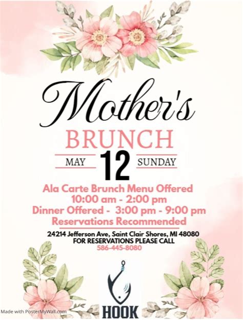 Mothers Day Brunch, 24214 Jefferson Ave Saint Clair Shores, MI 48080 United States, St Clair ...