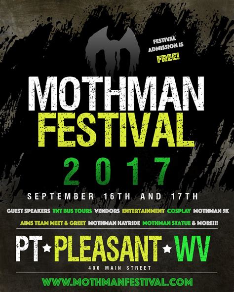 Event Coverage: 16th Annual Mothman Festival - Morbidly Beautiful