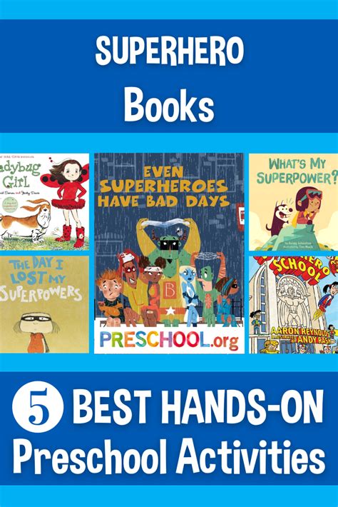 The 5 Best BOOKS for SUPERHERO Preschool Theme - Preschool.org