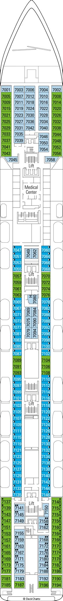 MSC Lirica Deck Plans: Ship Layout, Staterooms & Map - Cruise Critic