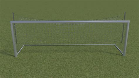 Soccer Goal 3D Model $30 - .blend .obj - Free3D