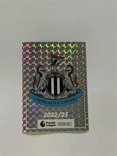 PANINI PREMIER LEAGUE 2023 Newcastle United Team Badge Foil Sticker No 463 $1.84 - PicClick