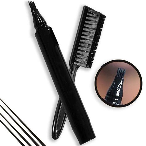 Beard Pen Beard Filler Pencil And Brush Beard Enhancer — Luxenmart Up ...