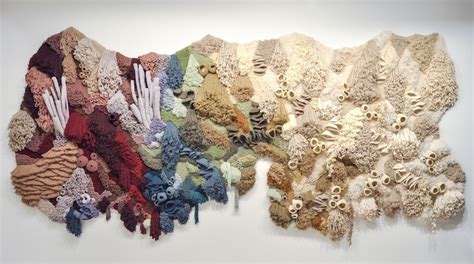 Ocean-Inspired Textile Art Captures The Diversity of Coral Reefs