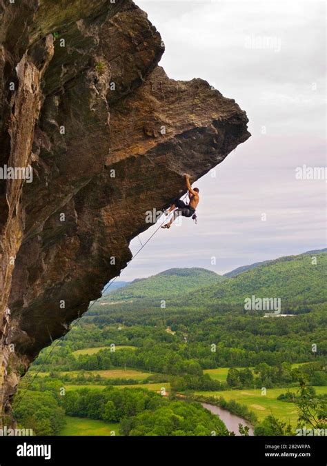 Rumney climbing hi-res stock photography and images - Alamy