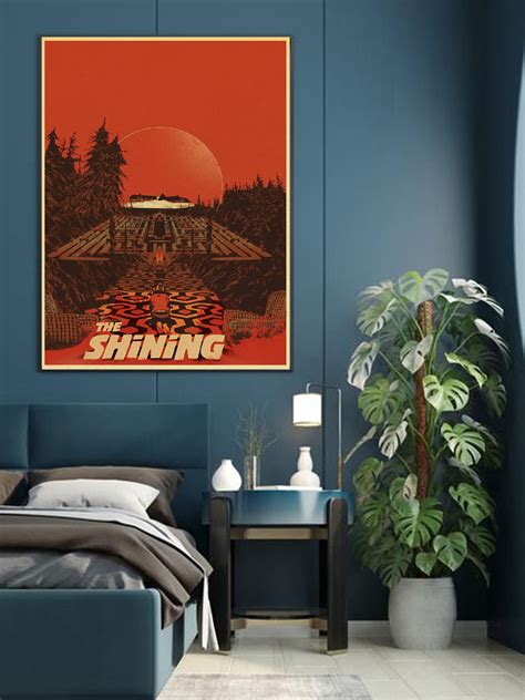 Shining Poster Horror Movie Shining Maze Overlook Hotel Horror - Etsy