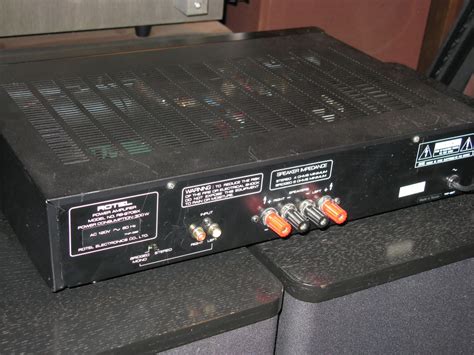 Recycled Stereo Plus: Rotel RB-970BX Power Amp ON SALE 239.00