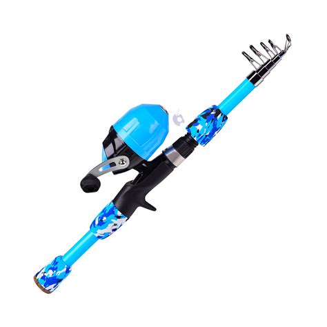 GiliGiliso Clearance Children's Fishing Rod Mini Color Fishing Rod Combinationsea Fishing Rod ...