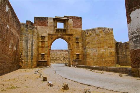 Eastern Gate of Champaner Fort, Located in UNESCO Protected Champaner - Pavagadh Archaeological ...