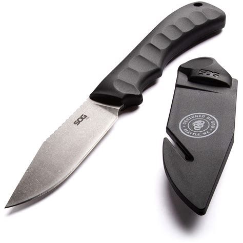 SOG Fixed Blade Knives with Sheath - Ace Field Knife, Survival Knife, Hunting Knife, Camping ...