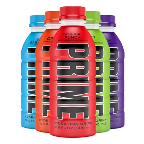 Prime Hydration Variety Pack of 5 All Flavors stock finder alerts in the US | HotStock