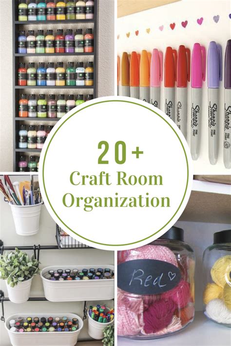 Craft Room Organization and Storage Ideas - The Idea Room