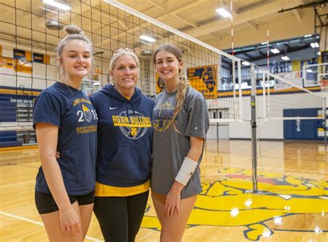 Coach and her two daughters may lead Aquin to volleyball state title