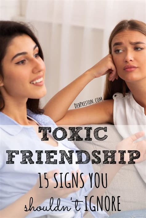 Toxic Friendship | 18 Signs You're In Too Deep + What to Do