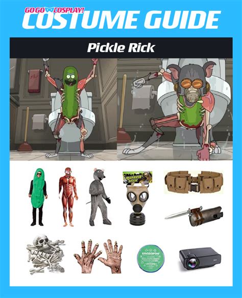 Rick Sanchez Costume Ideas + Pickle Rick! [DIY Cosplay Guide]