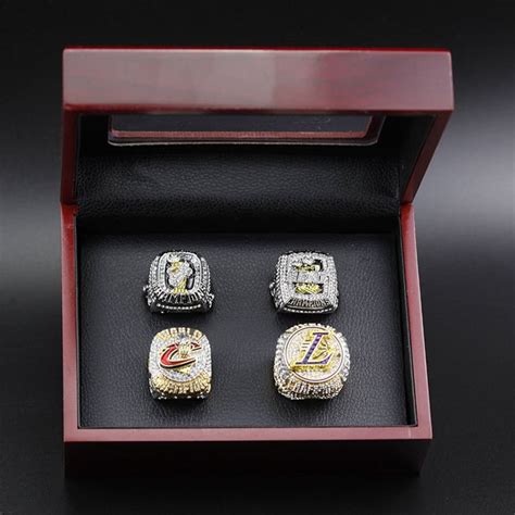 LeBron James 4 championship rings set 2020 Los Angeles | Etsy