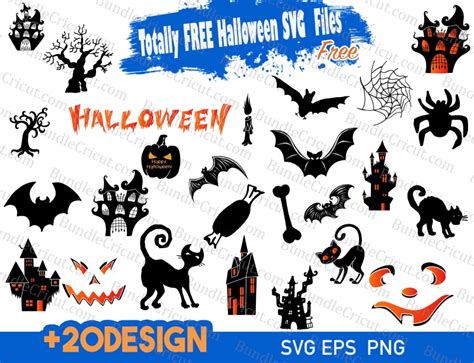 Totally FREE Halloween SVG Cut Files - Bundle Cricut