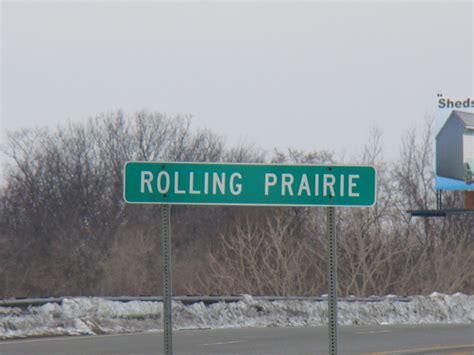 City or Town Sign - Rolling Prairie, Indiana | Rolling Prair… | Flickr