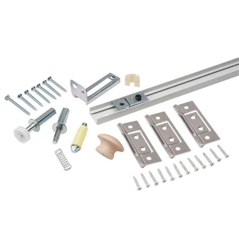 Everbilt 30 in. Bi-Fold Door Hardware Set 18400 - The Home Depot