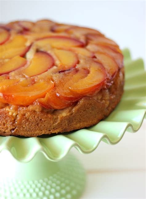 Nectarine Upside-Down Cake | Recipe | Peach upside down cake, Desserts ...