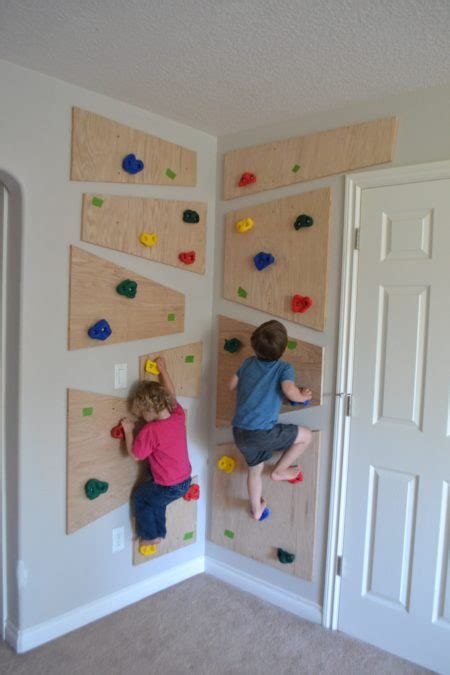 Do It Yourself Climbing Wall – The Created Home