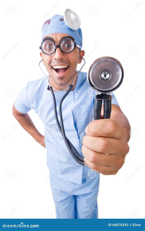 Funny Doctor Royalty-Free Stock Photography | CartoonDealer.com #51096191