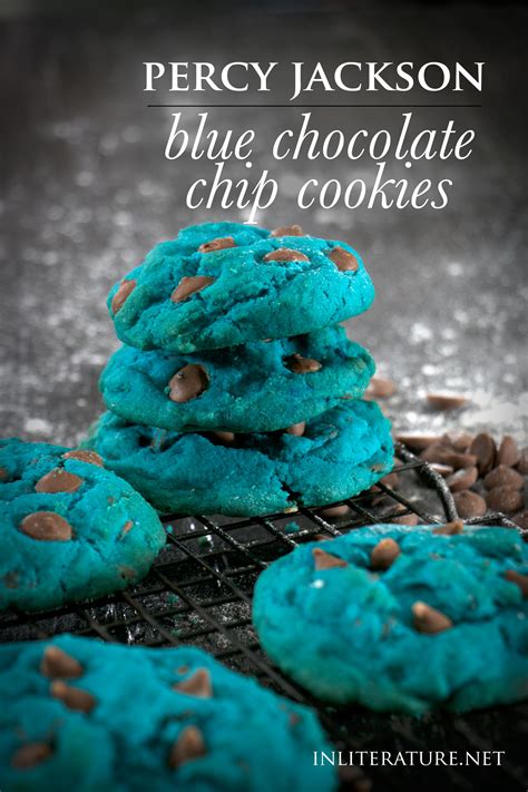 Blue chocolate chip cookies | Percy Jackson | In Literature