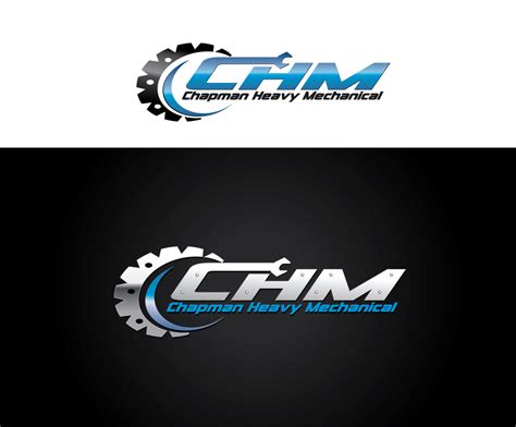 Masculine, Modern, Mechanic Logo Design for CHM- Chapman Heavy Mechanical by blue eye | Design ...