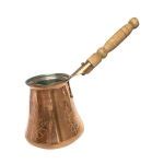 Turkish Copper Coffee Pot Traditional Cezve / Ibrik Raya - ShopiPersia