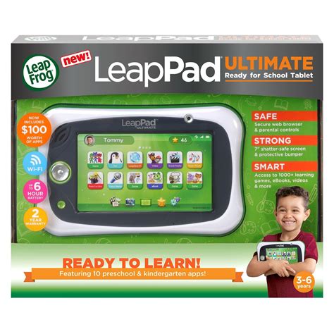 LeapFrog LeapPad Ultimate Ready for School Tablet | School readiness ...