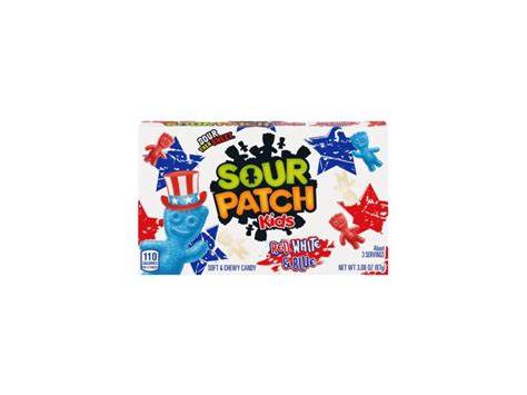 SOUR PATCH KIDS RED. WHITE AND BLUE 87G USA - Candy House