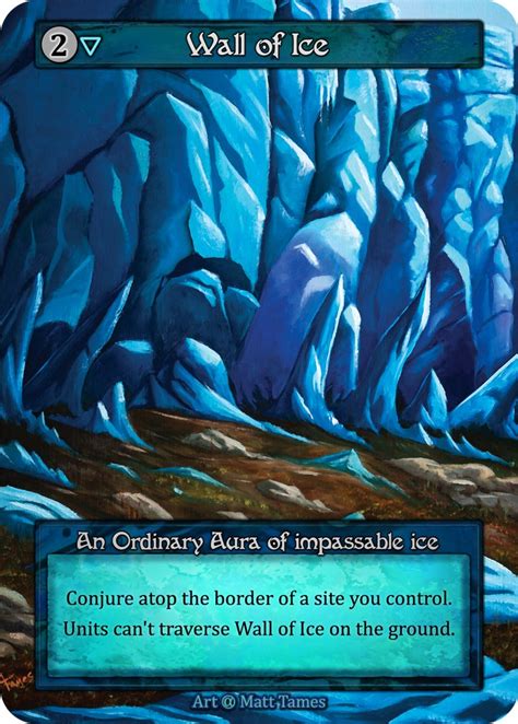 Wall of Ice - Alpha - Sorcery: Contested Realm