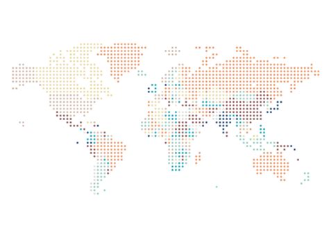 World Map World Dotted Vector Vector, World, Dotted, Vector PNG and Vector with Transparent ...