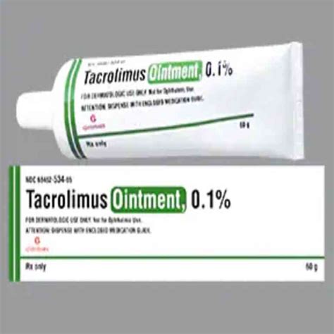 Buy Tacrolimus Ointment 0.1%, 30g - Dock Pharmacy