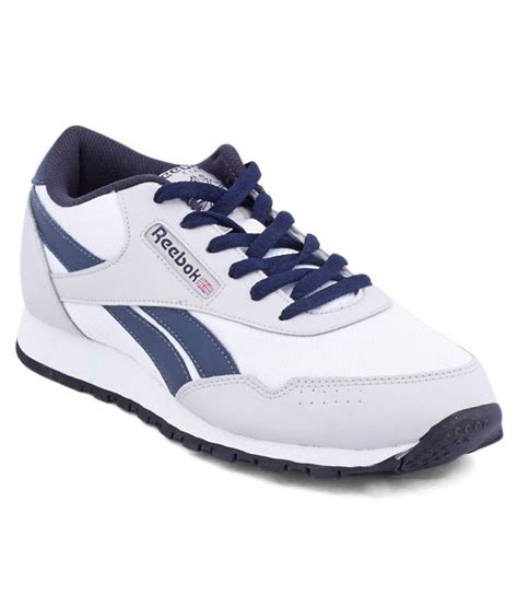 Reebok White Smart Casuals Shoes - Buy Reebok White Smart Casuals Shoes Online at Best Prices in ...