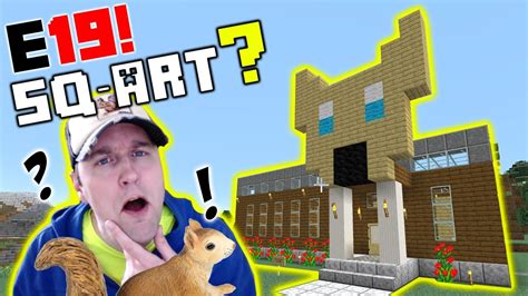 Squirrel Stampede Plays Minecraft Episode 19 The Art Museum! - YouTube