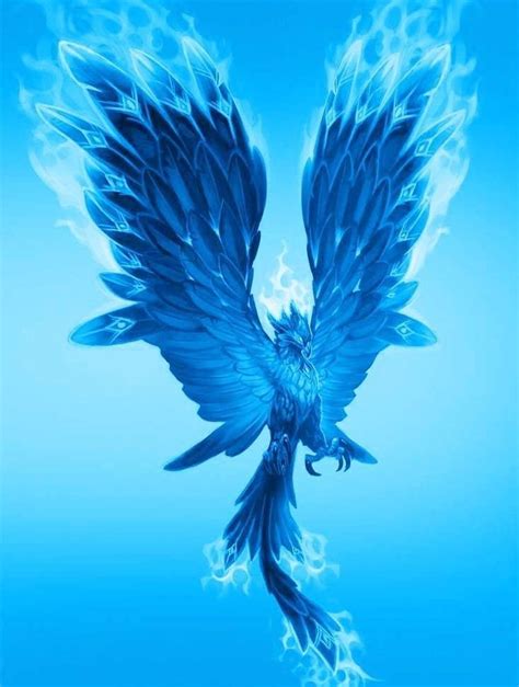 Blue Guardian Fenghuang in 2021 | Fantasy creatures art, Mythical creatures art, Mythical creatures