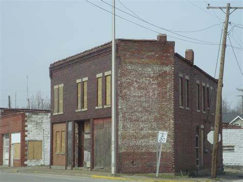 Rundown Town - Bicknell, Indiana, U.S.A. | Towns, Indiana, Bicknell