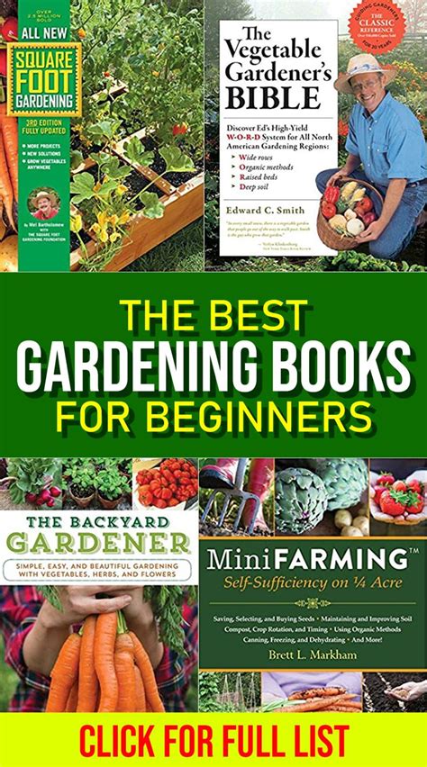 14 Best Gardening Books for Beginners That'll Help Your Garden Thrive ...