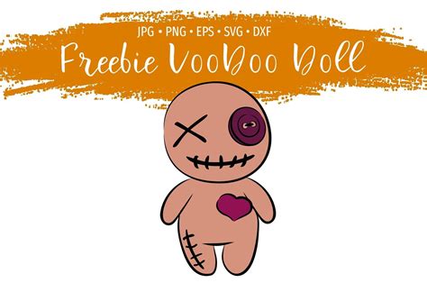 🎃 Halloween Voodoo Doll Graphic by Scimmia Clipart · Creative Fabrica