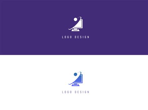 Computer logo design template | Computer logo, Logo design template ...