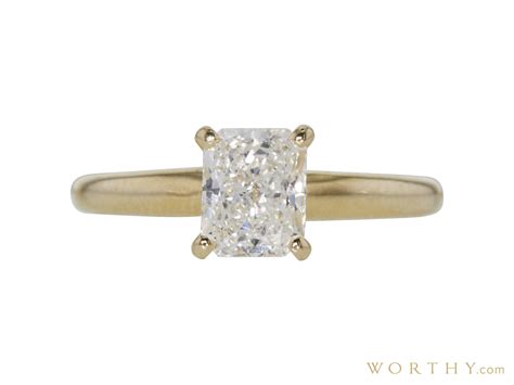 1.08 ct. Radiant Cut Solitaire Ring | Sold For $1,273 | Worthy